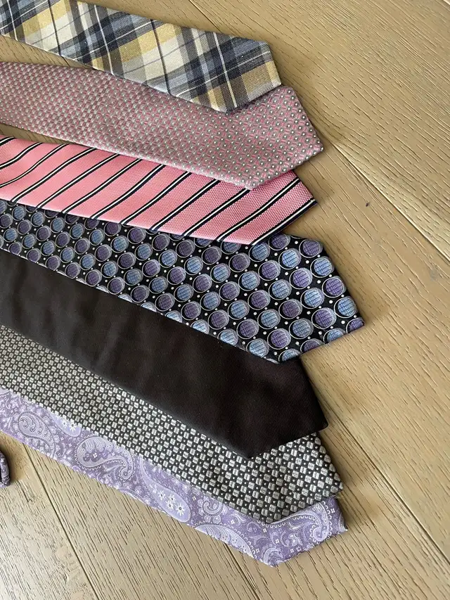 men’s ties - all 8 for $40 in Men's in St. Albert - Image 4