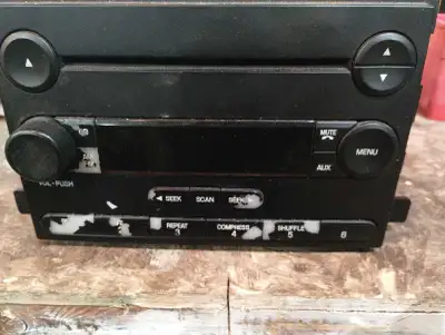 Factory Ford radio with CD player came out of a 2005 super duty, but will fit many other Ford Lincol...