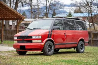 Selling my converted 1998 Chevy AstroVan. This van is mechanically solid with low KM (173,200km) for...