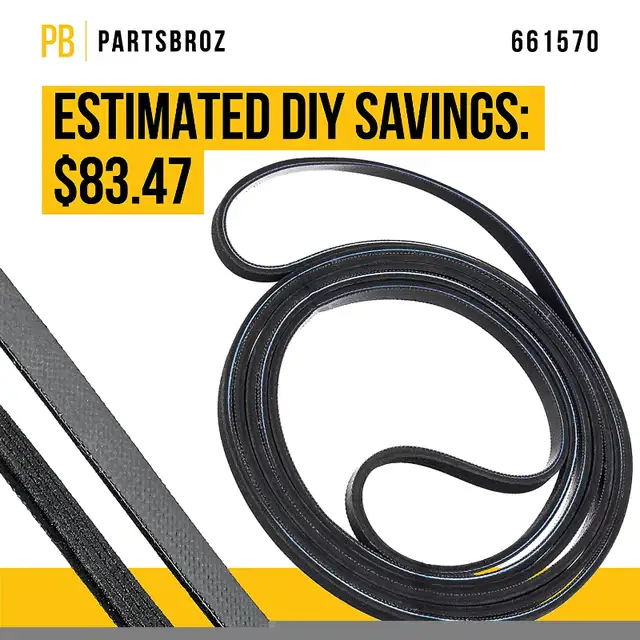 Kenmore ,Whirlpool , Maytag  Dryer Drive Belt 661570 in Washers & Dryers in Markham / York Region - Image 6