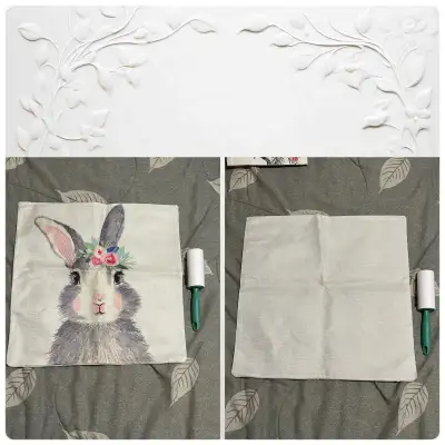 Bunny Pillow Cover, View more