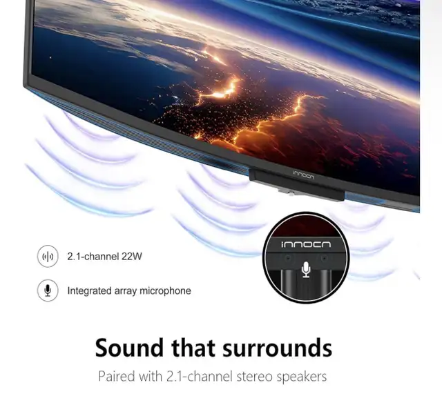 INNOCN 49" 49Q1S OLED Curved Gaming Monitor 240Hz 1440p in Monitors in Ottawa - Image 6