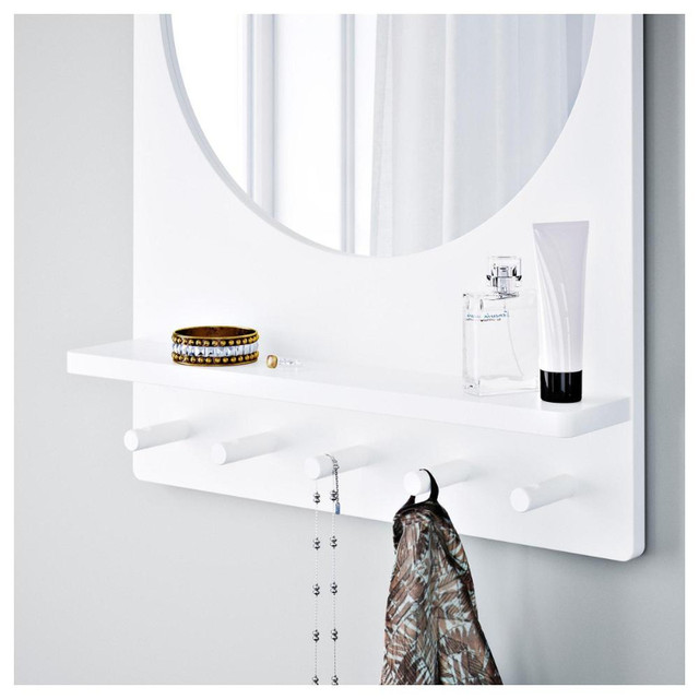 IKEA SALTROD Mirror with shelf and hooks in Home Décor & Accents in Kitchener / Waterloo - Image 3