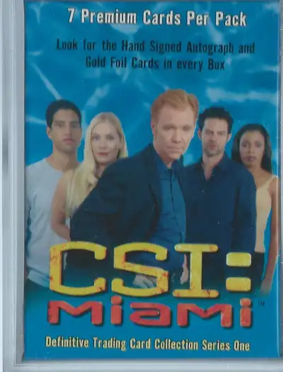 CSI Miami Base Card Set (100 cards) & Free Case, View more