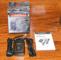 Telephone Recording Control from Radio Shack