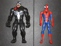 Spider-Man and Venom 12 Inch Action Figure Lot