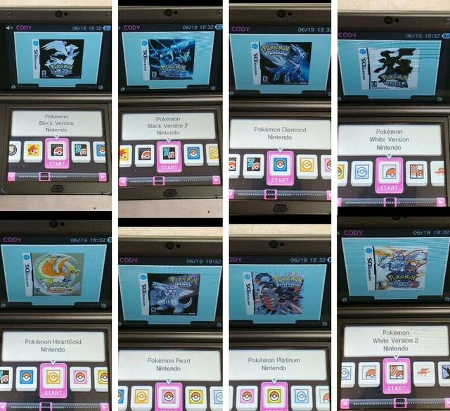 128GB Blue Nintendo new 3DS XL 《ALL POKEMON & 750+ Games》w/ Box in Nintendo DS in City of Toronto - Image 3