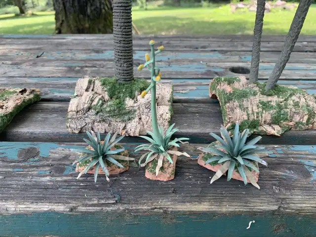 Palmiers artisanales  pour décoration crèche in Arts & Collectibles in Laurentides - Image 3