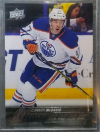 Connor McDavid  CASE Sale 2015-16 Rookie UD Hobby Series 1 Rare