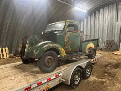 1937 Chev pick up for sale $5,600 obo Call or text 705-329-8207 Located in Saskatchewan