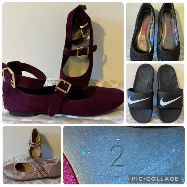 girl shoes or sandals size 2 in Kids & Youth in Longueuil / South Shore - Image 2