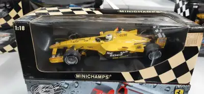 Diecast Jordan 2003 G. Fisichella Minichamps 1/18 Die cast, View more