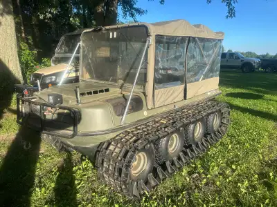 Freshly serviced, oil changed and ready to go ANYWHERE!!! This Argo Conquest is a highly capable amp...