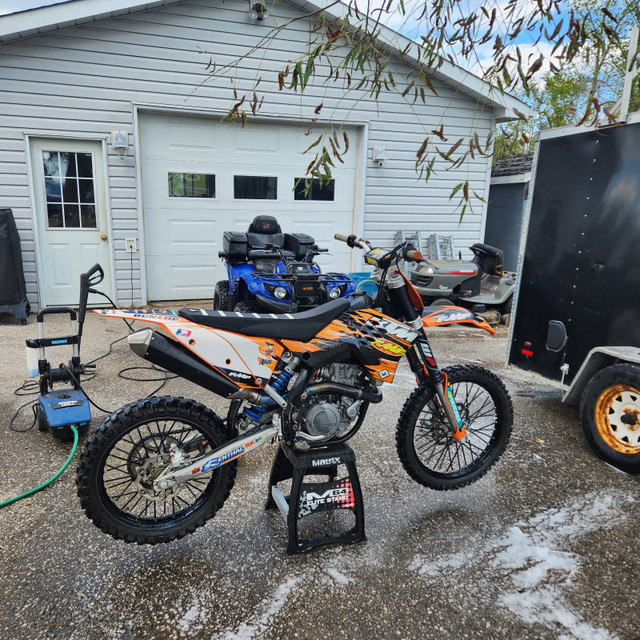 09 ktm 450 sx rebuilt with recipes in Dirt Bikes & Motocross in Kawartha Lakes - Image 2
