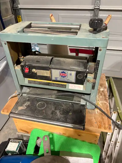 12 1/4 inch King thickness planer, View more
