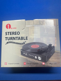 Stereo turntable 