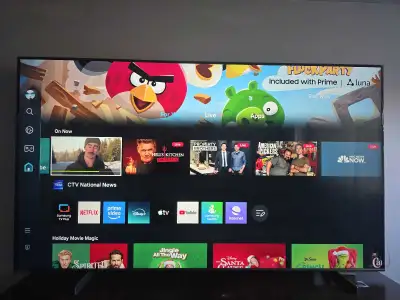 QLED Samsung  75 Inch smart  TV, View more