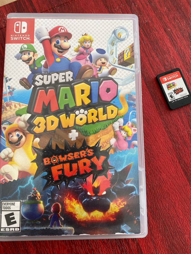 Nintendo switch - Super Mario 3D World Bowser’s Fury in Nintendo Switch in Mississauga / Peel Region