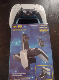 Sony PlayStation 5 controller with charging stand 