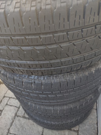 4 pneus été Bridgestone Dueler Alenza 245-60R18 excellent état.