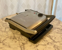 Breville Stainless Steel Panini Press / Indoor Grill 