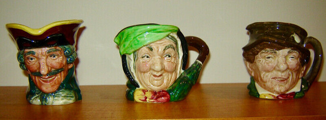 Miniature Royal Doulton Toby Jugs in Arts & Collectibles in City of Toronto