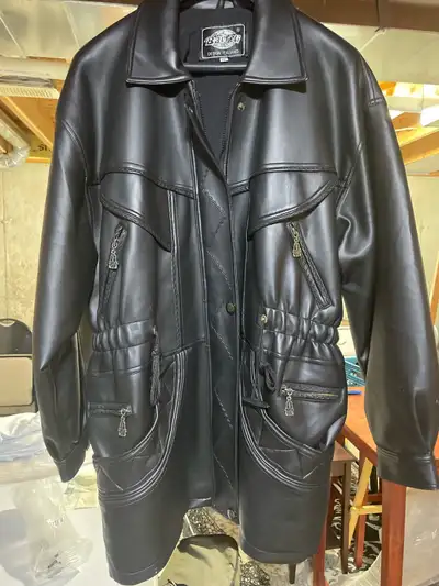 Baiteli Leather Jacket, View more