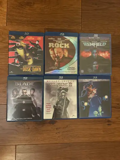 $9. Each Blu-ray movie for sale. From Dusk Till Dawn Blu-ray movie - sold Disney’s – Soul Blu-ray +...