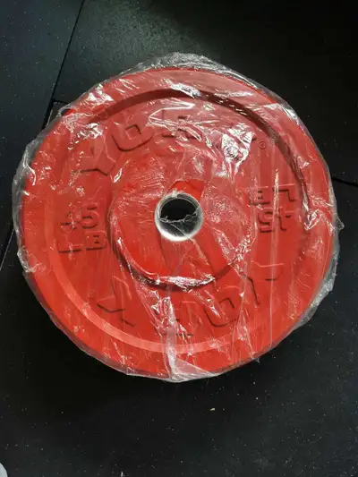 YORK BUMPER PLATES IN RED, View more