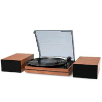 seasonlife Record Player for Vinyl with External S