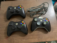  Xbox 360 controllers, and two Kinect Bars 