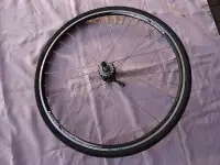 ALEXRIMS Single Speed Flip-Flop Rear Wheel with Tire and Tube