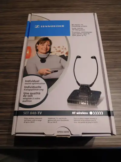 ÉCOUTEUR SANS FIL NEUF SENNHEISER, View more