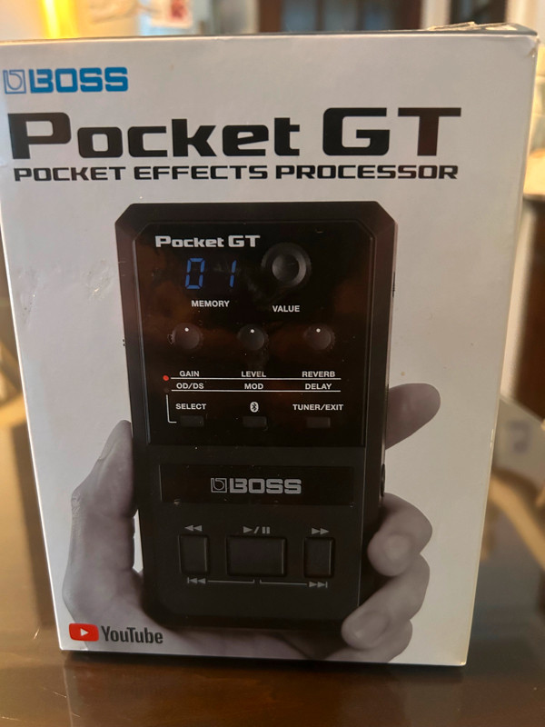 Processeur de son portatif Pocket GT dans Matériel audio professionnel  à Laurentides