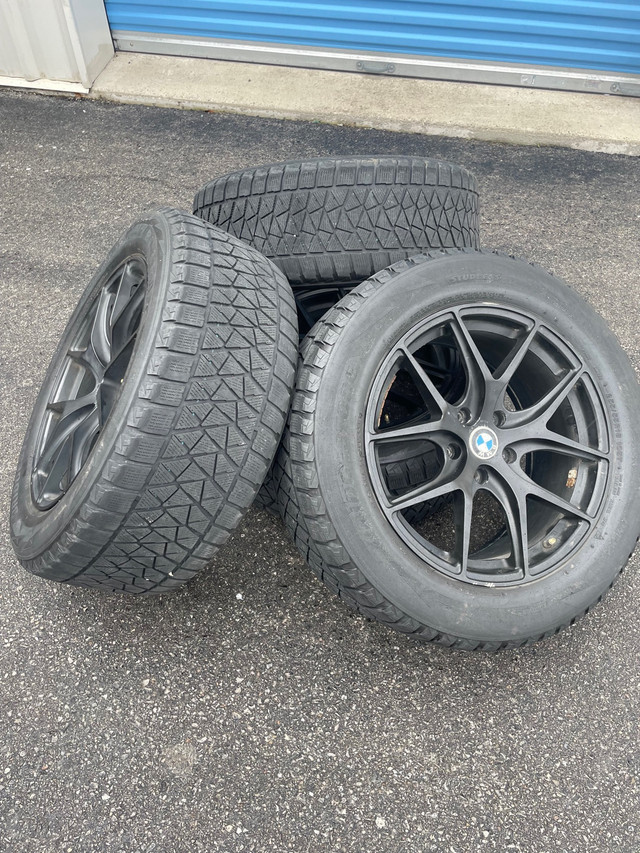 255/55/18 Bridgestone winters 5x120 alloys  in Tires & Rims in Mississauga / Peel Region