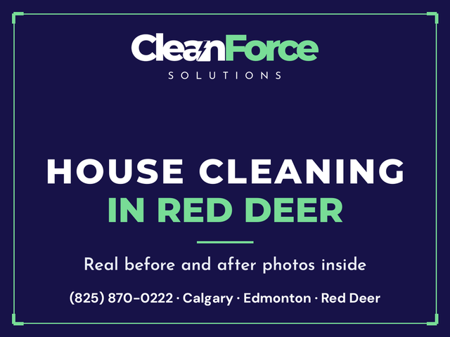 House Cleaning Red Deer | Move Out Cleaning | Deep Clean
