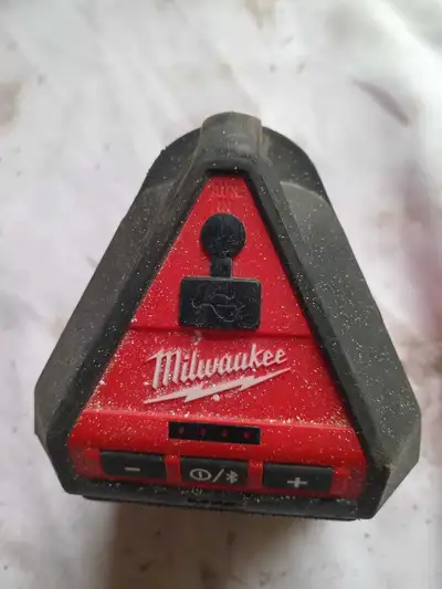 Milwaukee Bluetooth speaker- I have lots of speakers here, View more