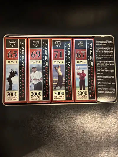 Tiger Woods golf balls new in box, View more