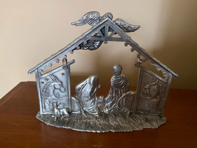 Seagull Pewter NATIVITY STANDING ORNAMENT LG RE012 Retail $200 in Holiday, Event & Seasonal in Dartmouth - Image 2