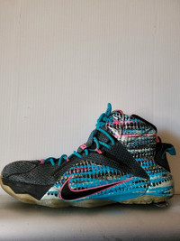 LeBron James 12 Double Halix Men's Nike Sneakers Size 11-US 