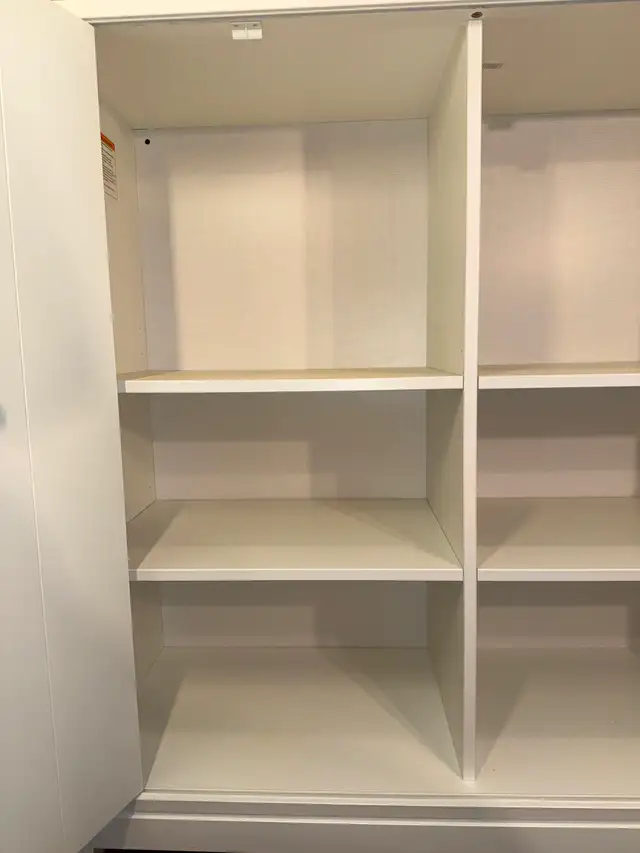 IKEA IDANÄS Cabinet with Bi-Folding Doors - White in Dressers & Wardrobes in City of Toronto - Image 7