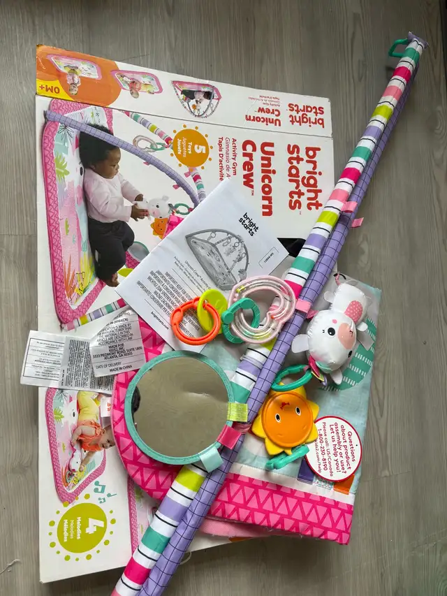 Bright Starts Unicorn Crew Activity Gym in Toys in Edmonton - Image 2