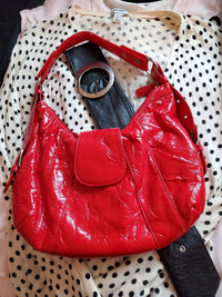 Candy Apple Red Purse