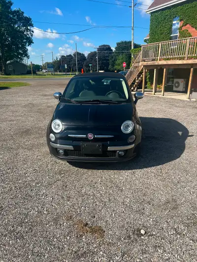 2014 Fiat convertible two door automatic 165,000 km no rust all power options new brakes and rotors...