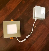 $100 OBO Dimmable 6000k Potlights+Junction boxes+Gaskets