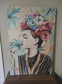 Magnifique Cadre Frida Kahlo