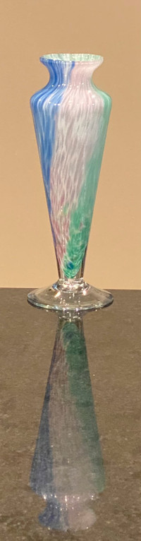 Vintage Lavorazione Murano Blown Art Glass Vase