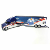 NHL Hockey Edmonton Oilers Diecast 1:64 Scale Transport Truck