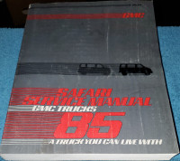 1985 SAFARI Service Manual GMC OEM