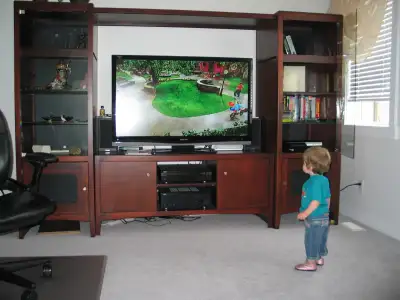 Solid Wood Shermag Entertainment Centre, View more